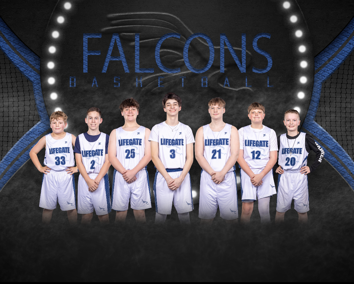 Falcons Middle School Basketball Team